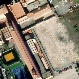 Volleyball Court near Roma — aerial view