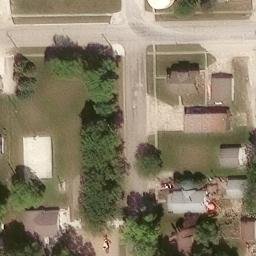Templeton Beach Volleyball Court — aerial view