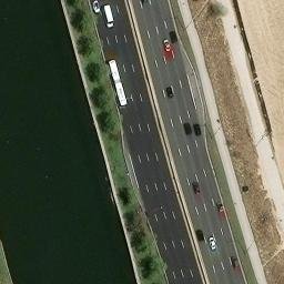 Lincoln Park Beach Volleyball Court #97 — aerial view