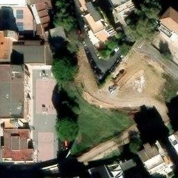 Volleyball Court near Roma — aerial view