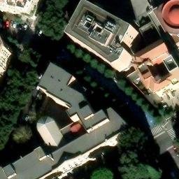 Volleyball Court near Roma — aerial view