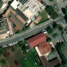 Volleyball Court — aerial view
