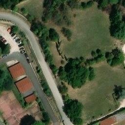Volleyball Court — aerial view