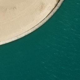 Lincoln Park Beach Volleyball Court #20 — aerial view