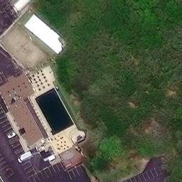 Smithfield Beach Volleyball Court #3 — aerial view