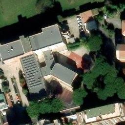 Volleyball Court — aerial view