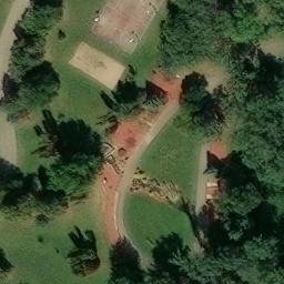 Clinton Beach Volleyball Court #4 — aerial view
