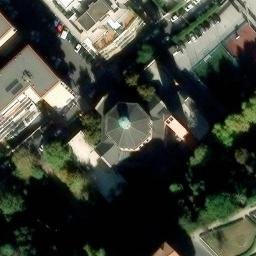 Volleyball Court — aerial view