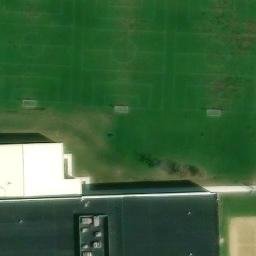 Glen Ellyn Beach Volleyball Court — aerial view