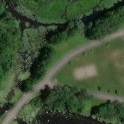 Washington Township Beach Volleyball Court #3 — aerial view