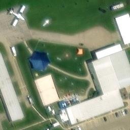 Rochelle Beach Volleyball Court #1 — aerial view