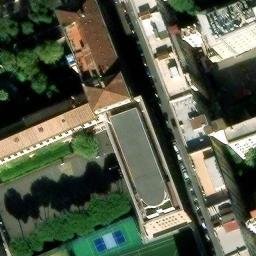 Volleyball Court near Roma — aerial view