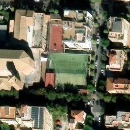 Volleyball Court — aerial view
