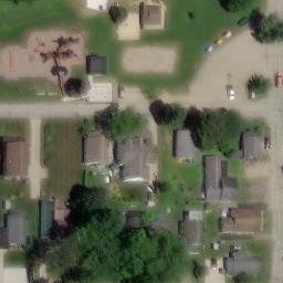 Edinboro Beach Volleyball Court #3 — aerial view