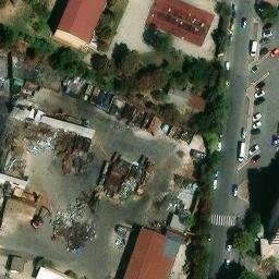 Volleyball Court — aerial view