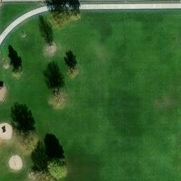 Scottsbluff Beach Volleyball Court #2 — aerial view