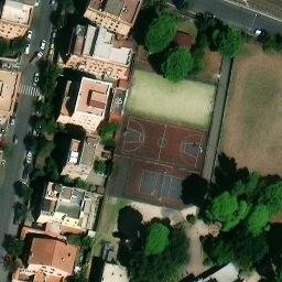 Volleyball Court — aerial view