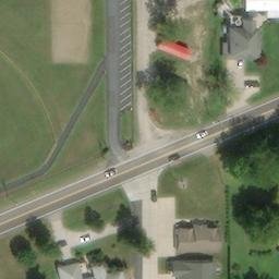 Saybrook Township Beach Volleyball Court — aerial view