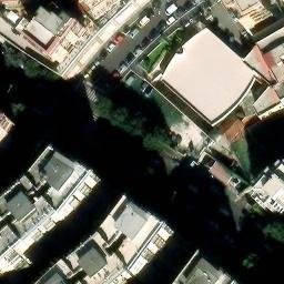 Volleyball Court — aerial view