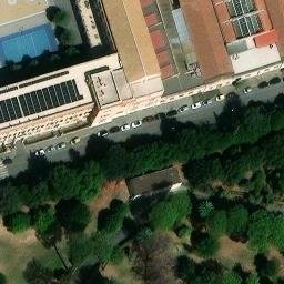 Volleyball Court near Roma — aerial view