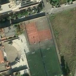 Volleyball Court — aerial view