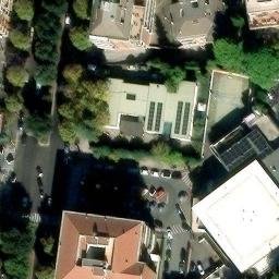 Volleyball Court — aerial view