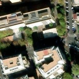Volleyball Court — aerial view