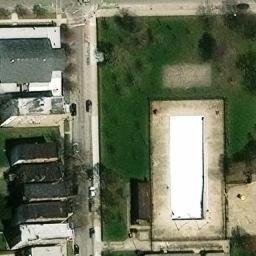 North Lawndale Beach Volleyball Court — aerial view
