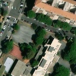 Volleyball Court — aerial view