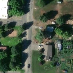 Newton Beach Volleyball Court #3 — aerial view