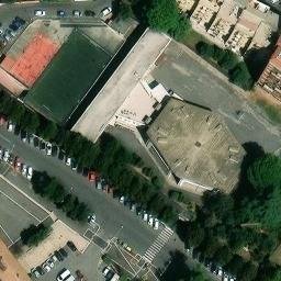 Volleyball Court — aerial view