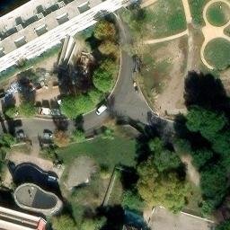 Volleyball Court — aerial view