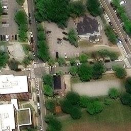 Providence Beach Volleyball Court #3 — aerial view