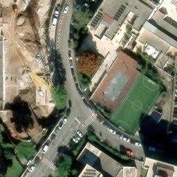 Volleyball Court — aerial view