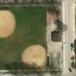DONOVAN (GEORGE) Volleyball Courts — aerial view