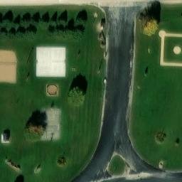 Madison Township Beach Volleyball Court #1 — aerial view