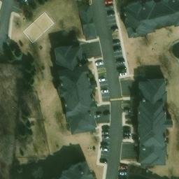 Naperville Beach Volleyball Court #13 — aerial view