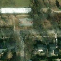 Hinsdale Beach Volleyball Court #2 — aerial view