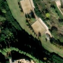Volleyball Court near Roma — aerial view