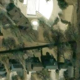 Clarendon Hills Beach Volleyball Court — aerial view
