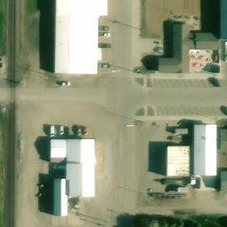 Elkhart Beach Volleyball Court #1 — aerial view