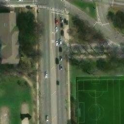 GAGE (GEORGE) Volleyball Courts — aerial view