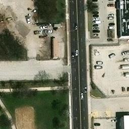 Garfield Ridge Beach Volleyball Court — aerial view