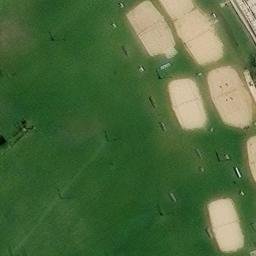 DuPage County Beach Volleyball Court #8 — aerial view