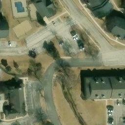 Willowbrook Beach Volleyball Court #6 — aerial view
