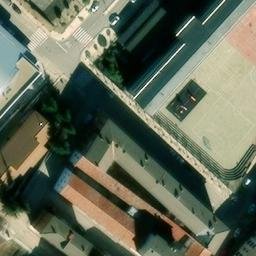 Volleyball Court — aerial view