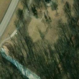 Polk City Beach Volleyball Court — aerial view