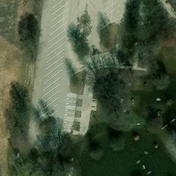 Downtown Hartford Beach Volleyball Court — aerial view