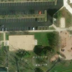 McCollum Park Sand Volleyball Courts — aerial view
