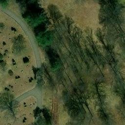Bishop's Corner Beach Volleyball Court #1 — aerial view